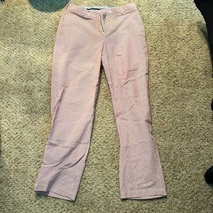 Red and white Brooks Brothers Seersucker Pants